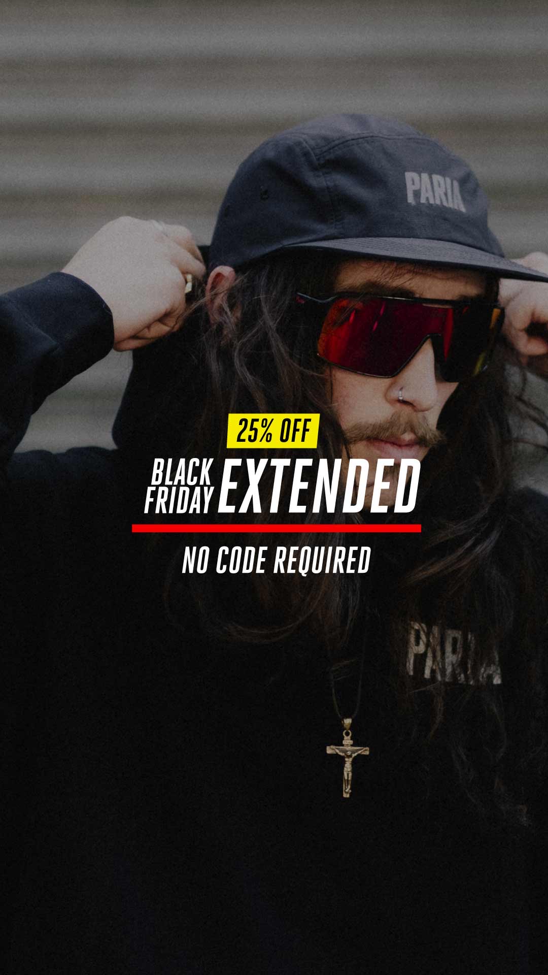 Ride Sunderland Black Friday campaign, mobile